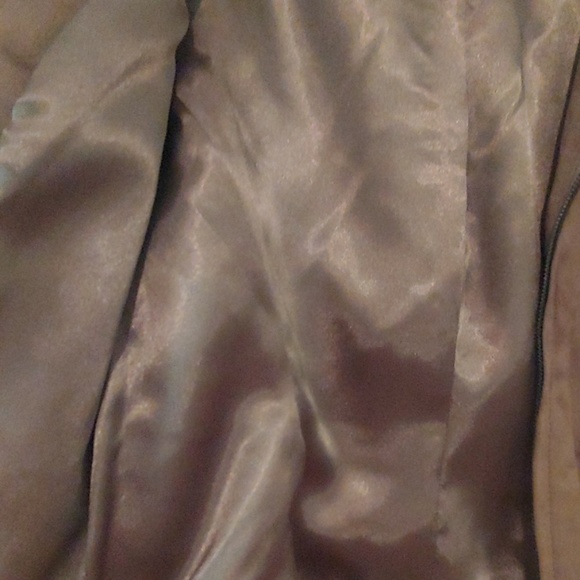 NWOT Limited Faux Suede Jacket Size Small - Picture 2 of 4